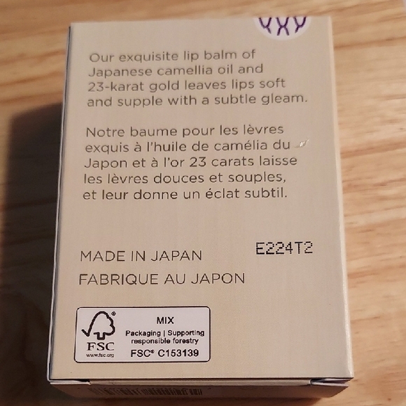 Tatcha Camellia Gold Lip Balm - Picture 2 of 10